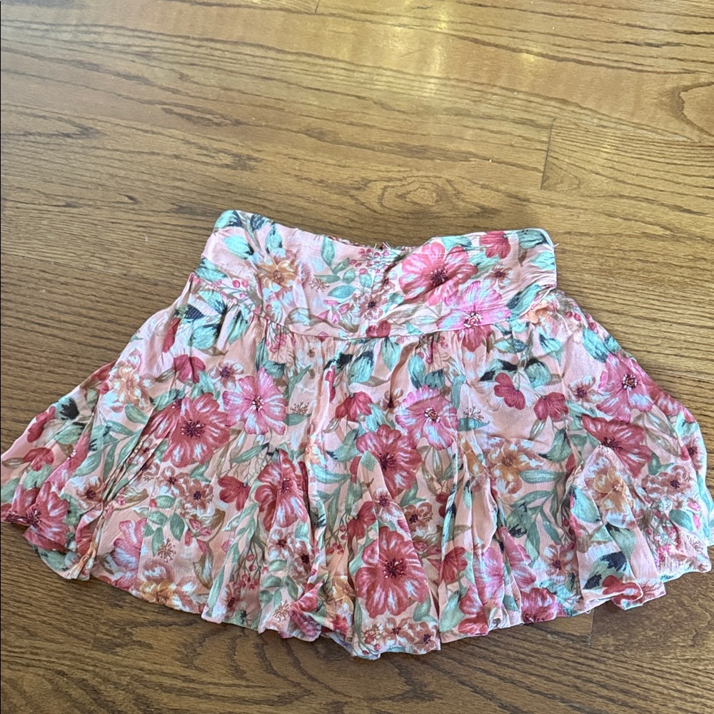 Heyson Floral Skort in Pink and Green